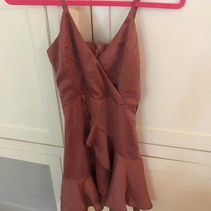 NWT Princess Polly Watermelon Champagne Mini Dress